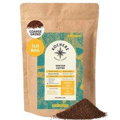 Kochere Coffee Kenyan Nyeri Embu AB Medium-Light Roast - Fruity, Balanced, Bright Cup