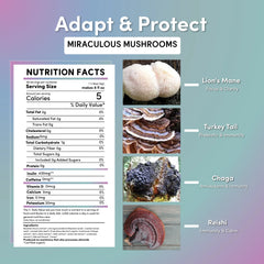 Miraculous Mushrooms® Adapt & Protect Instant Herbal Coffee