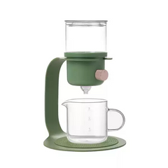 Porcelain Drip Coffee and Tea Pot