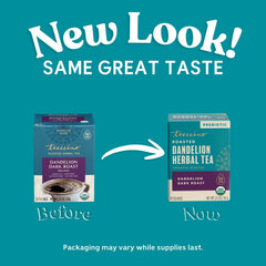Dandelion Dark Roast Roasted Herbal Tea
