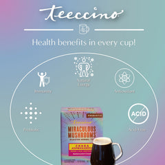 Chaga Ashwagandha Butterscotch Cream Mushroom Herbal Tea