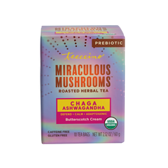 Chaga Ashwagandha Butterscotch Cream Mushroom Herbal Tea