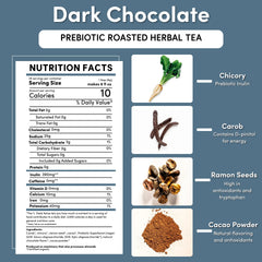 Dark Chocolate Prebiotic SuperBoost Herbal Tea