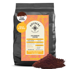 Kochere Coffee Colombian Medellin Single Origin Medium Roast - Dried Orange, Berry Notes
