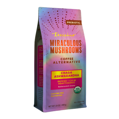 Chaga Ashwagandha Butterscotch Cream Mushroom Herbal Coffee