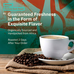Kochere Coffee Horn of Africa Reserve Signature Espresso Blend - Medium-Dark Roast