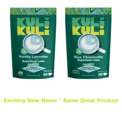 Blue Chamomile Superfood Latte