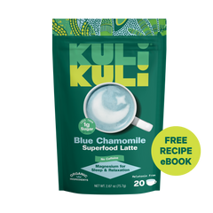 Blue Chamomile Superfood Latte