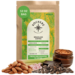 Kochere Coffee Brazilian Santos Medium Roast - Smooth, Elegant, Cocoa Notes