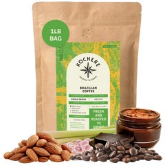 Kochere Coffee Brazilian Santos Medium Roast - Smooth, Elegant, Cocoa Notes