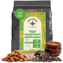Kochere Coffee Brazilian Santos Medium Roast - Smooth, Elegant, Cocoa Notes