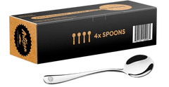 Specialty Coffee Association (SCA) Compliant - Coffee Cupping Spoon - Set of 4 Spoons