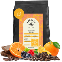 Kochere Coffee Colombian Medellin Single Origin Medium Roast - Dried Orange, Berry Notes