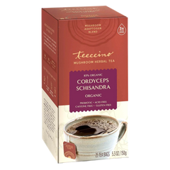 Cordyceps Schisandra Cinnamon Berry Mushroom Herbal Tea