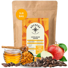 Kochere Coffee Costa Rican Alajuela Medium Roast - Sweet Apple, Raisin Notes