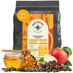 Kochere Coffee Costa Rican Alajuela Medium Roast - Sweet Apple, Raisin Notes