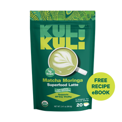 Matcha Moringa Superfood Latte