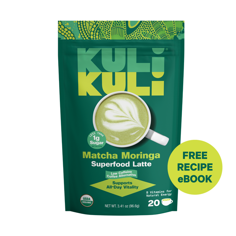 Matcha Moringa Superfood Latte