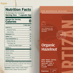 Organic Hazelnut - Espresso