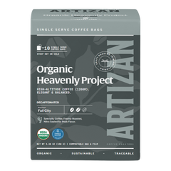 Organic Heavenly Project Decaf Coffee Singles