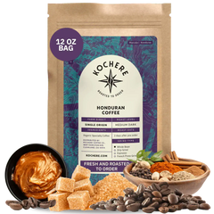 Kochere Coffee Honduran Marcala Organic Medium Roast - Caramel, Spice, Brown Sugar Notes