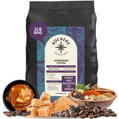 Kochere Coffee Honduran Marcala Organic Medium Roast - Caramel, Spice, Brown Sugar Notes
