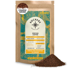 Kochere Coffee Kenyan Nyeri Embu AB Medium-Light Roast - Fruity, Balanced, Bright Cup