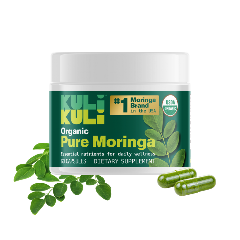 Pure Moringa Capsules for Energy