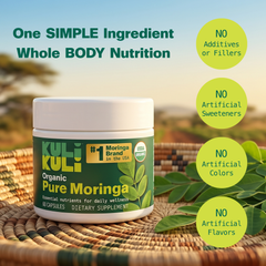 Pure Moringa Capsules for Energy