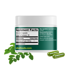 Pure Moringa Capsules for Energy
