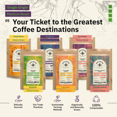 Kochere Coffee Single Origin Coffee Sampler - Roaster's Choice Tasting Kit
