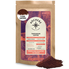 Kochere Coffee Tanzanian Mbeya AB Medium-Light Roast - Pear, Floral, Jasmine Notes