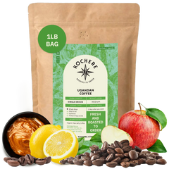 Kochere Coffee Ugandan Sipi Falls Single Origin, Organic Medium Roast - Raisin, Fig, Brown Sugar Notes