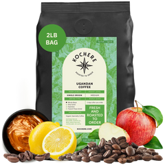 Kochere Coffee Ugandan Sipi Falls Single Origin, Organic Medium Roast - Raisin, Fig, Brown Sugar Notes