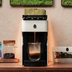 Line1 Espresso and Coffee Machine: Glacier & Grain