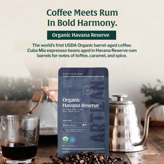 Organic Havana Reserve Rum Barrel Aged Coffee
