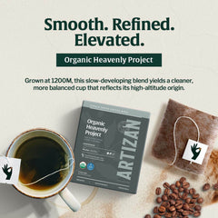 Organic Heavenly Project Decaf Coffee Singles