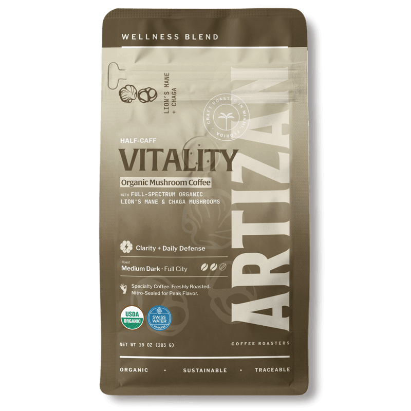 Organic Mushroom Coffee Fusion - Lion's Mane & Chaga