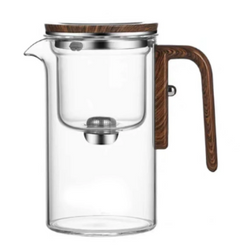 Tea Water Separation Full Glass Teapot Tea Set