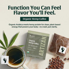 Organic Hemp Coffee Singles