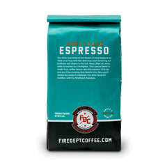 Fire Department Coffee Inc. Shellback Espresso, Premium Ground Coffee, Medium Roast