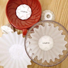 LOTOS – Pour-over Coffee Brewer Accessory, Fits Cone Drippers, Uses basket filters