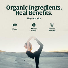 Organic Mushroom Coffee Singles Vitality with Lion’s Mane & Chaga