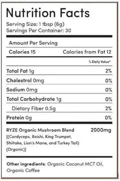 RYZE Mushroom Coffee – Premium Organic Mushroom Coffee Blend with Adaptogens for Focus, Energy & Immunity