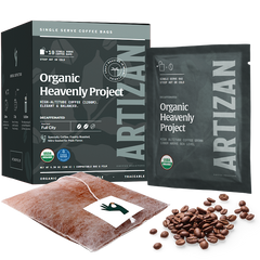Organic Heavenly Project Decaf Coffee Singles