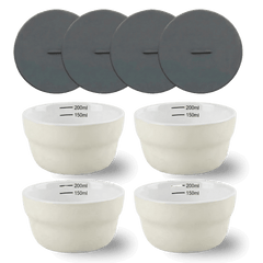 Professional Coffee Cupping Bowl Set (4-pack)