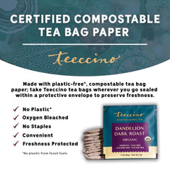 Dandelion Dark Roast Roasted Herbal Tea